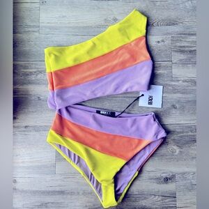 BEACHRIOT Joyce One-Piece Sundazed Colorblock Swimsuit